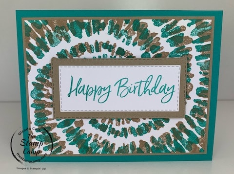 Spiral Rubber Stamp