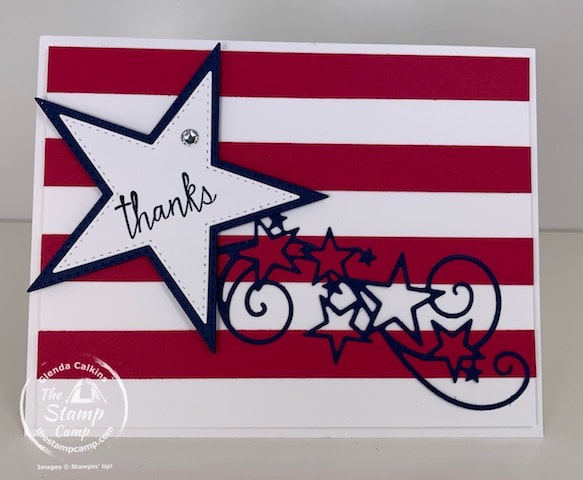 Stitched Stars Dies Stampin Up