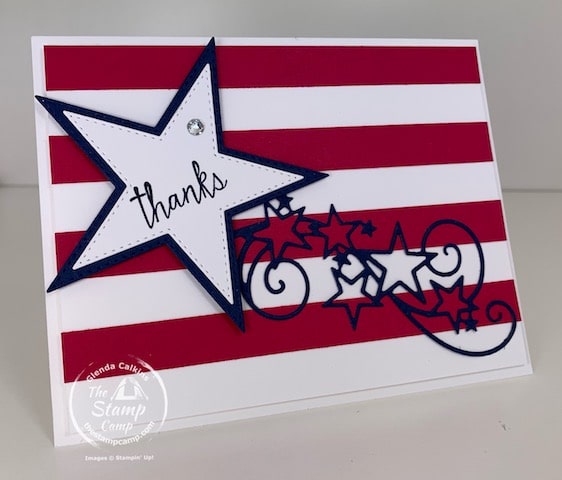 Stitched Stars Dies Stampin Up