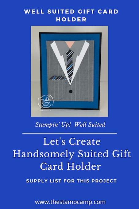 Handsomely Suited Bundle Well Suited Stampin Up