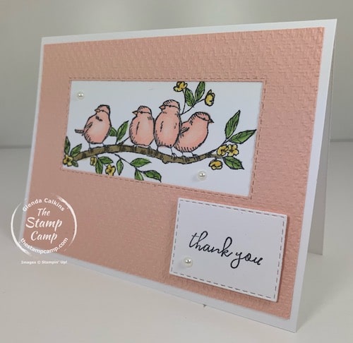 Stampin up Free As A Bird