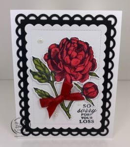 Sadly I Need a Sympathy Card The Prized Peony Bundle Is Perfect!