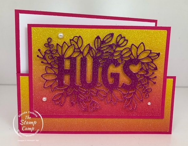 Sending Hugs 2021 Rainbow Glimmer Paper 2021