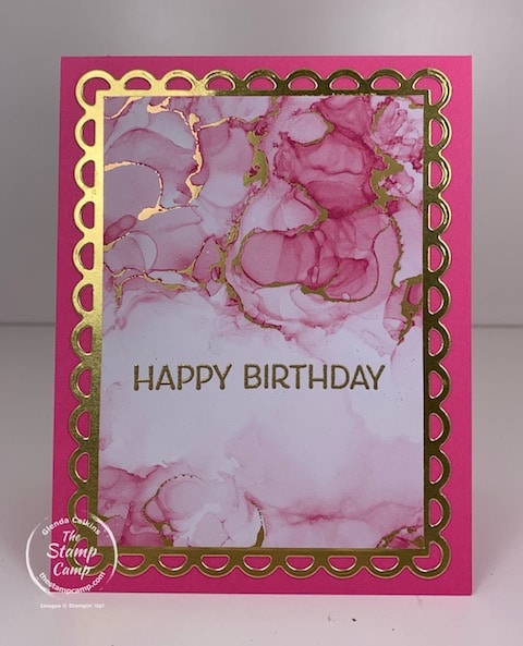Expressions in ink dsp with artistically inked stamp set