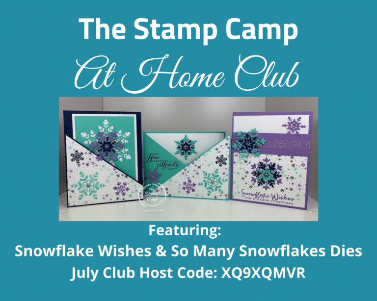 snowflake wishes stamp set