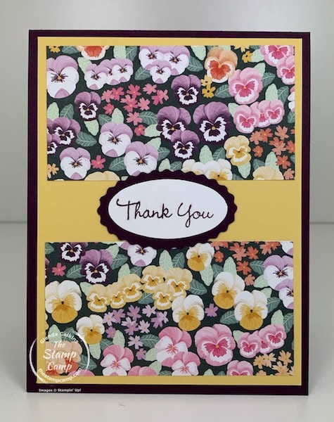 Pansy Patch Bundle Pansy Petals Designer Series Paper