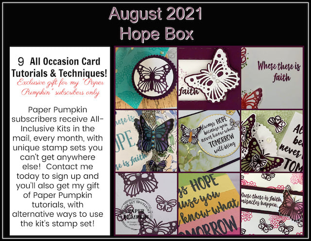 Paper Pumpkin card kit