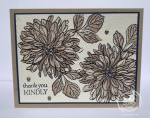 Delicate Dahlias 2021 FREE Sale-a-bration Stamp Set