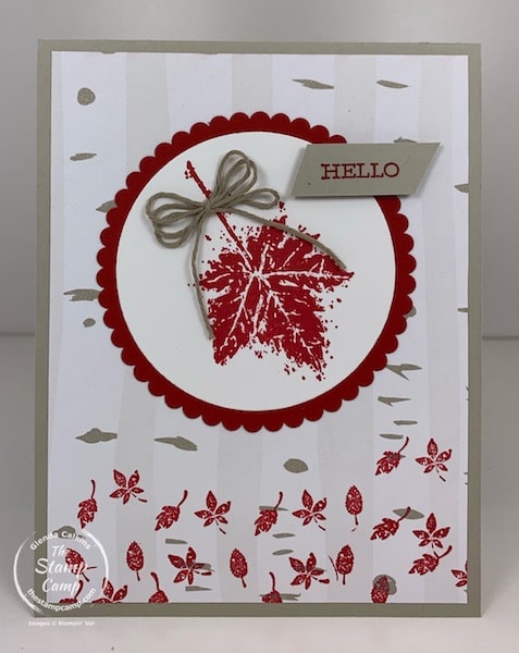 Gorgeous leaves stamp set