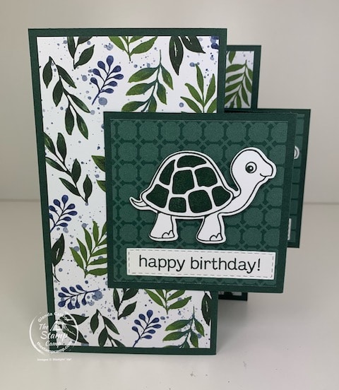 fold fold card turtle friends bundle