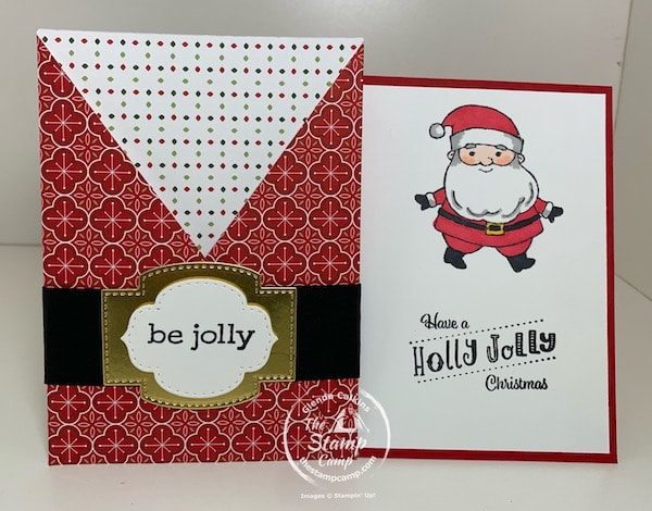 fun fold cards be jolly