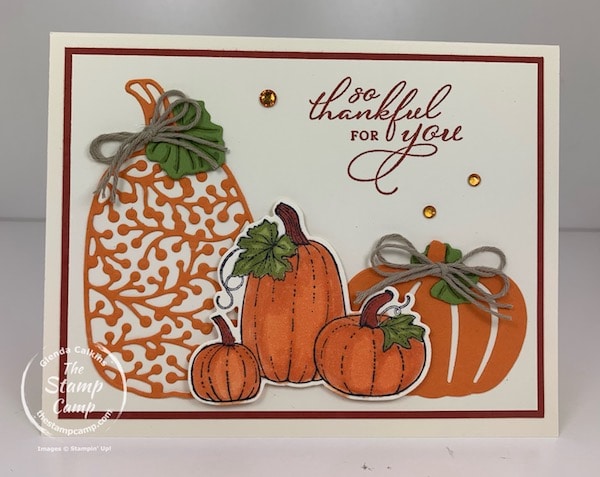 Stampin' Up! Pretty Pumpkins