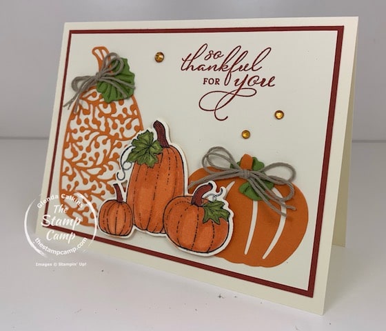 Stampin' Up! Pretty Pumpkins