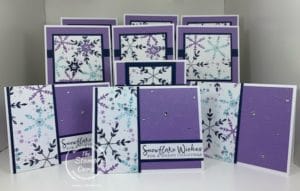 Snowflake Wishes Bundle One Sheet Wonder Technique