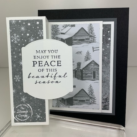 Peaceful Cabin Stamp Set