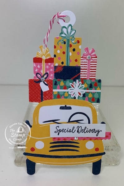 stampin up love santa tag kit