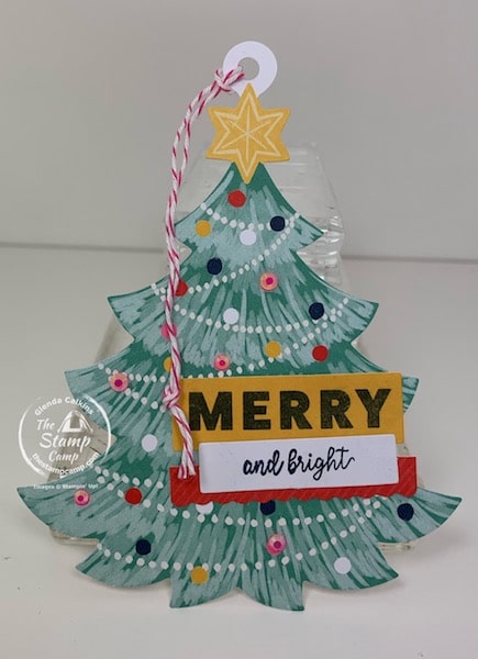 stampin up love santa tag kti