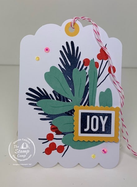 stampin up love santa tag kit