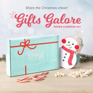 November's Gifts Galore Paper Pumpkin Kit Stampin' Up!