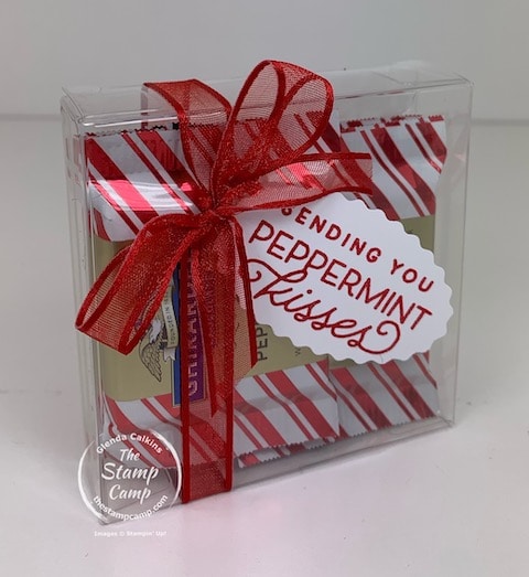 christmas treat box stampin' up