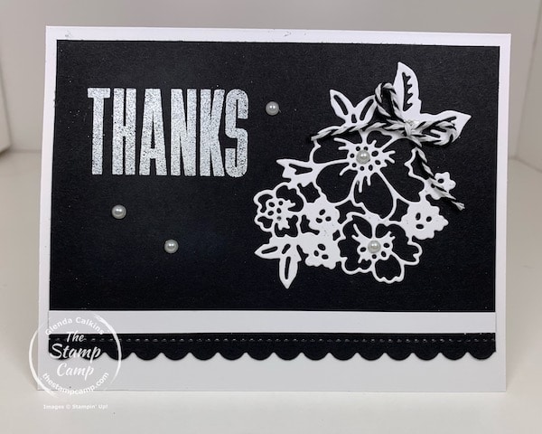 stampin up hand penned petals cards