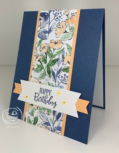 happy birthday card stampin up