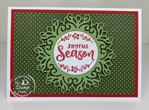 stampin up encircled in warmth 
