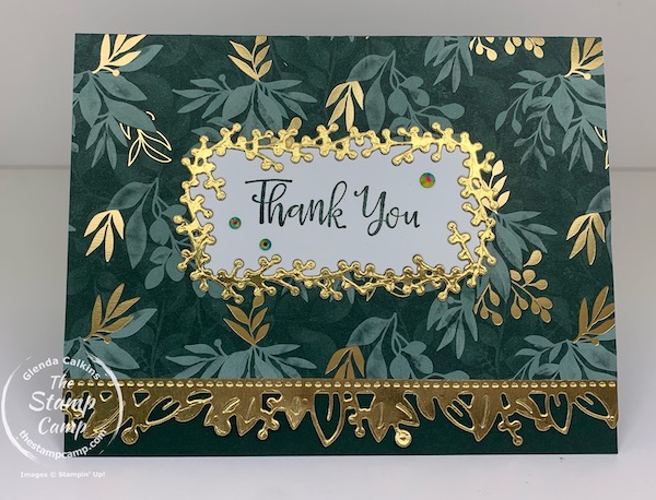 Eden's Garden Bundle designer series paper from stampin' up
