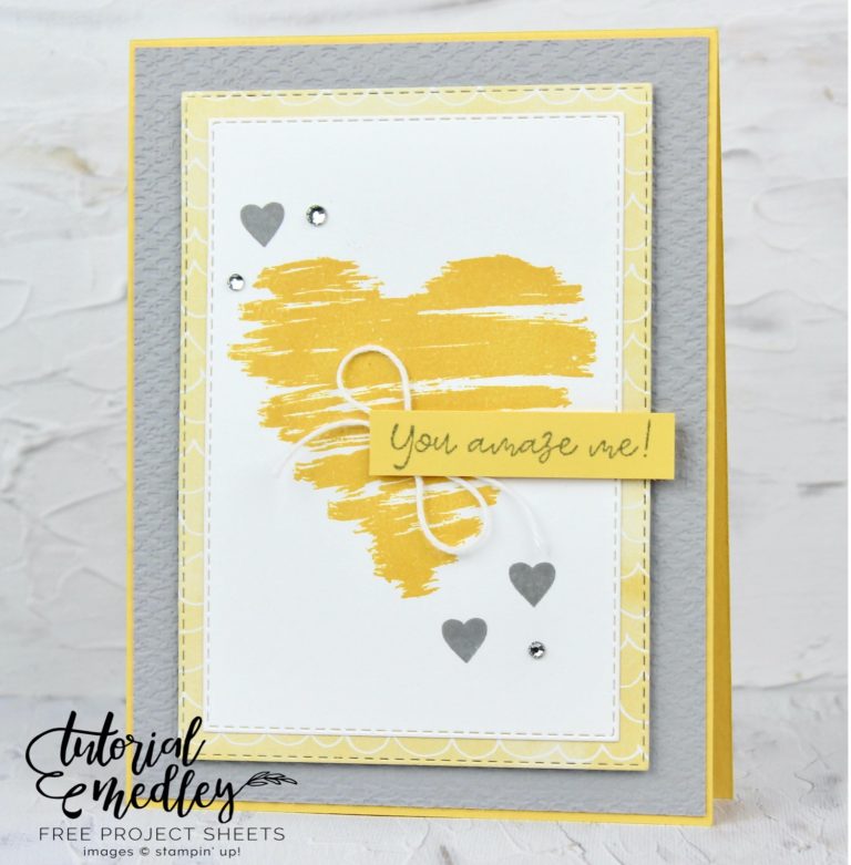 stampin up strong of heart