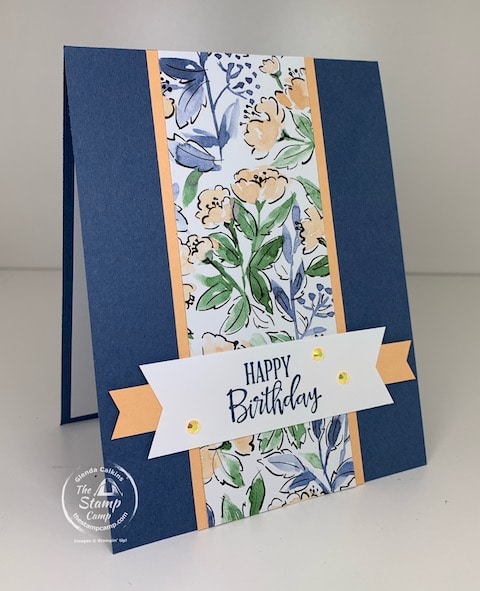 happy birthday card stampin up