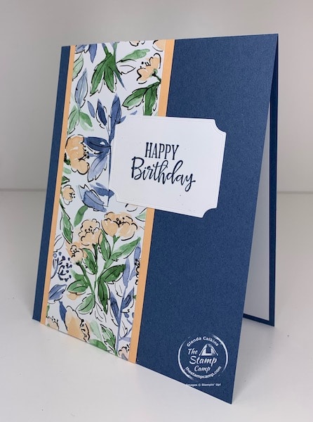 happy birthday card stampin up