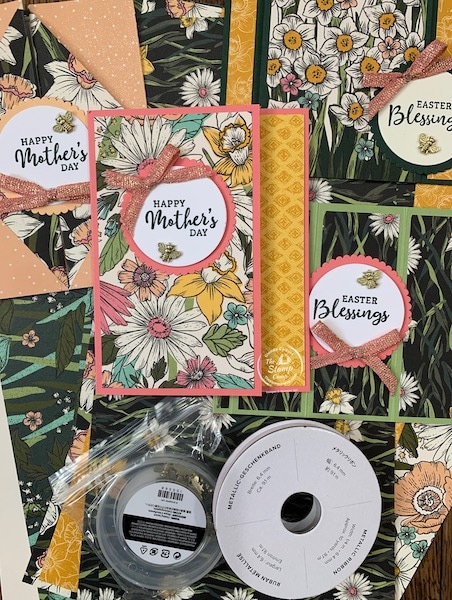 sale-a-bration designer series paper from stampin' up