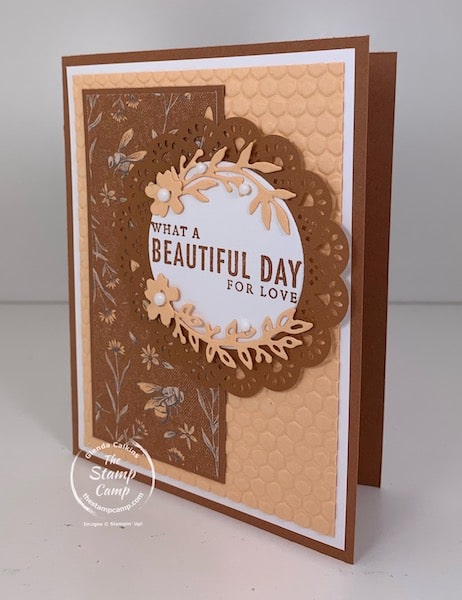 card kits of the month stampin' up designer series paper