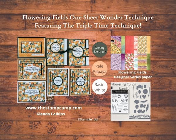 One Sheet Wonder Triple Time Technique