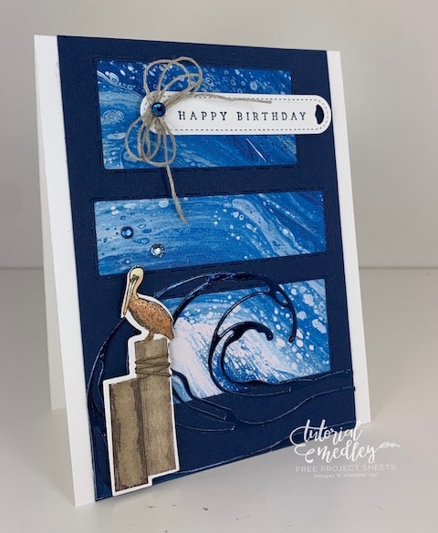 birthday cards with waves of the ocean collection