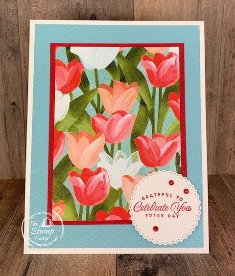 one sheet wonder cards stamping techniques