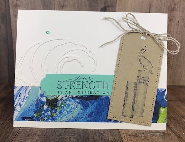 stampin up promotions waves of the ocean collection