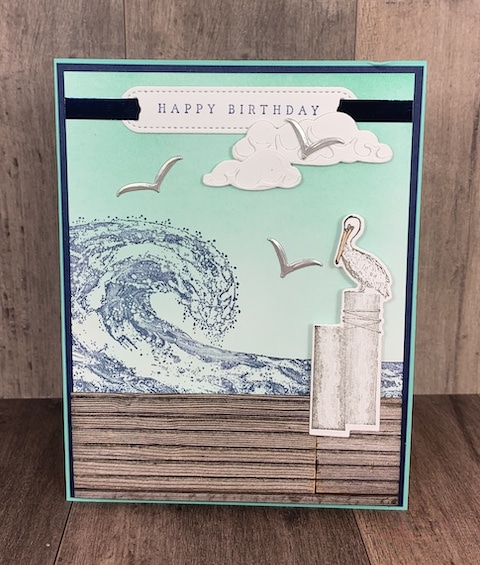 waves of the ocean collection stampin up promotions