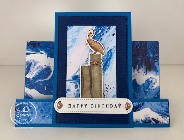 fun fold cards waves of the ocean colletion