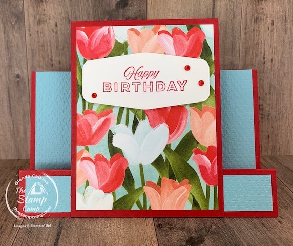 one sheet wonder cards stamping techniques