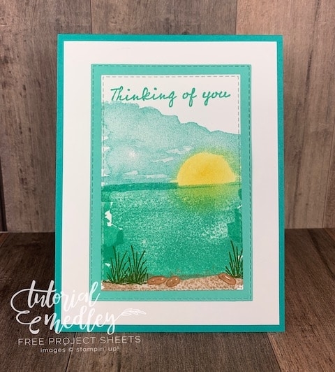stampin up oceanfront