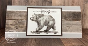 Slimline Card With Wildlife Wonder With A Twist!
