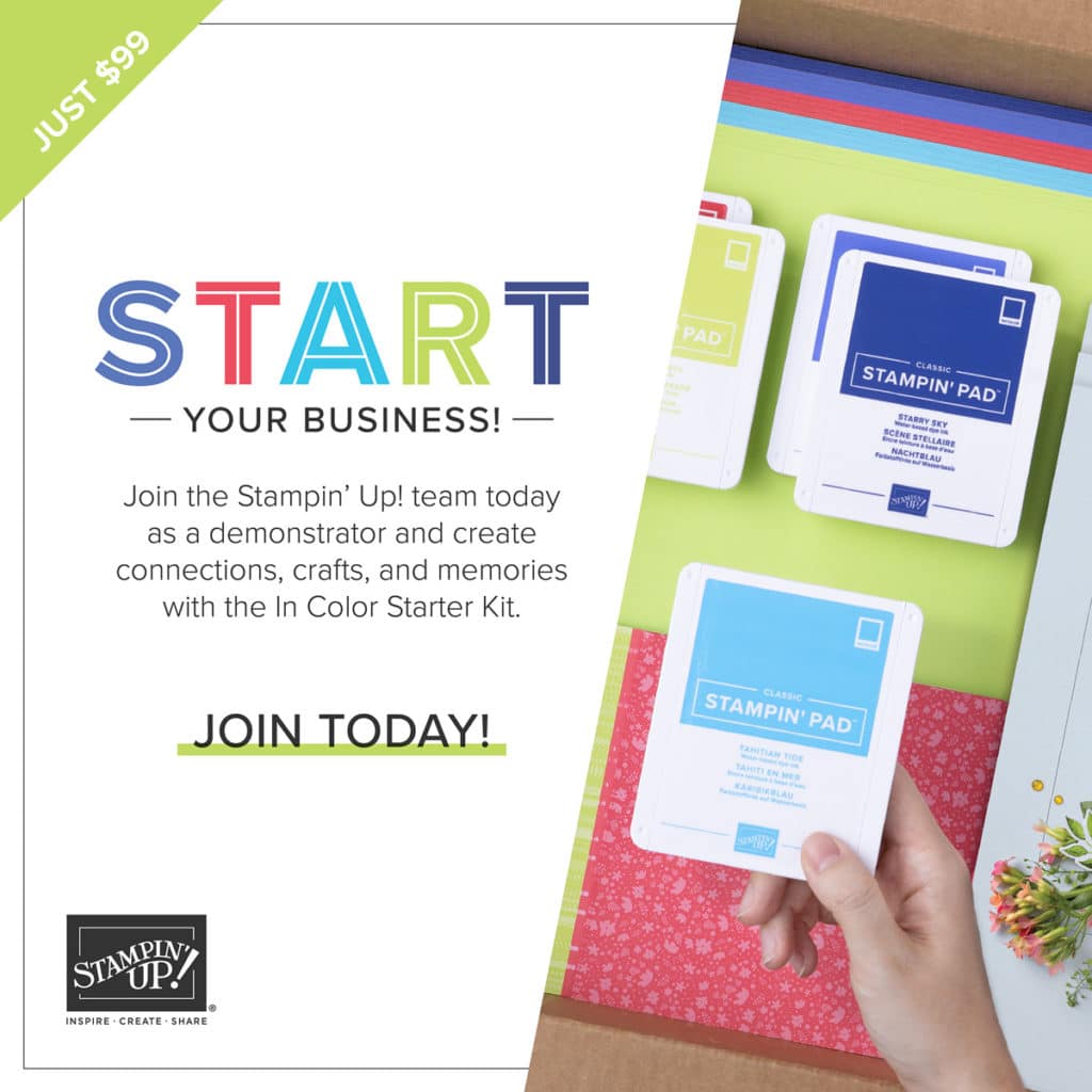 Join My Team IN Colors Stampin Specials