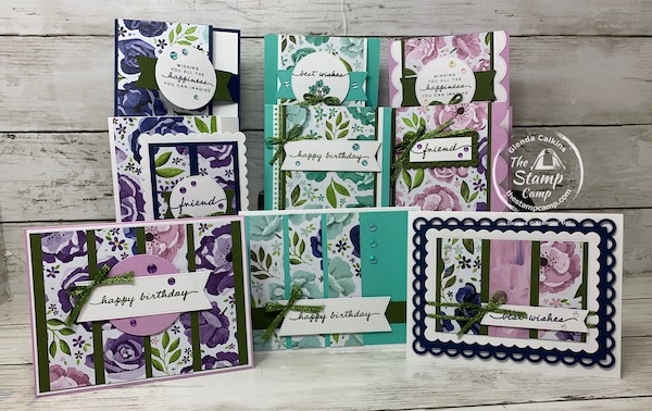 one sheet wonder cards, become a stampin up demonstrator