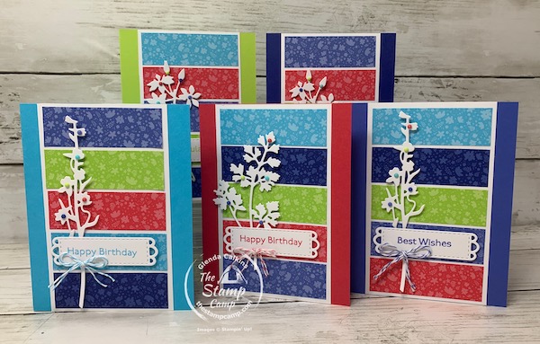 one sheet wonder stampin' up! in colors 2022