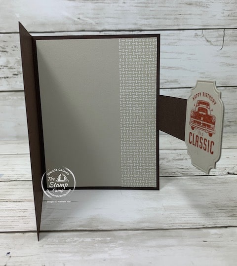 stampin up he's all that fun fold birthday card