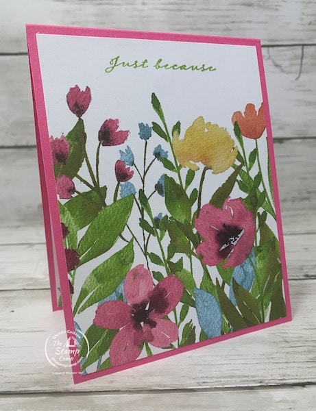 designer series paper from stampin up the stamp camp