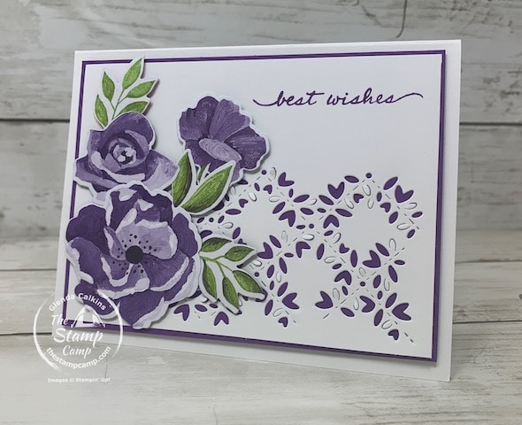 wedding wishes designer series paper from stampin up
