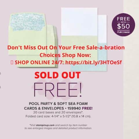 stampin up saleabration