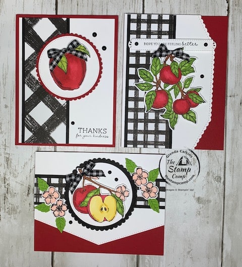 Perfect Partnering Stampin' Up! 2022 Apple Harvest Bundle